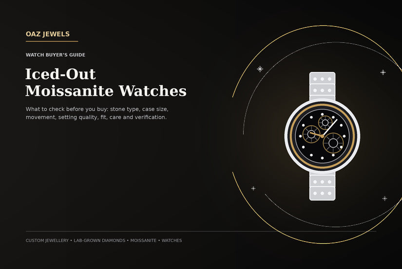 Iced-Out Moissanite Watches: What to Know Before You Buy in 2026
