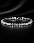 VVS Moissanite Tennis Bracelet in 925 Sterling Silver
