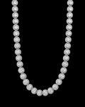 10MM Round Halo Tennis Chain – 925 Sterling Silver